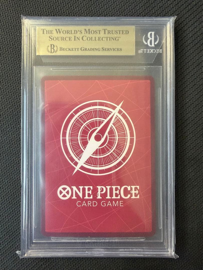 【BGS10】ワンピースカード ルフィ lecafig レカフィグ 金文字