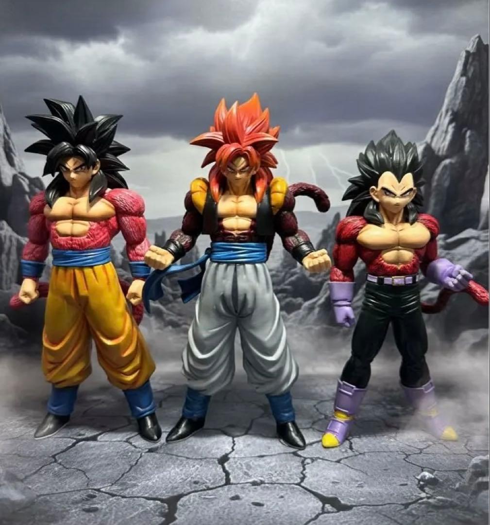 THE 出陣　ゴジータ4 孫悟空4 ベジータ4 リペイント　まとめ売り