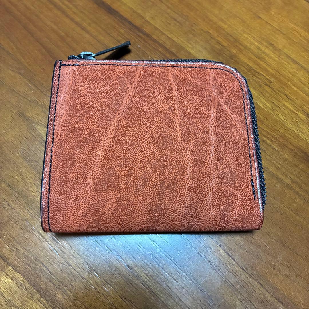 【新品未使用】馬車道今井ぞう革L字ファスナーコンパクト財布