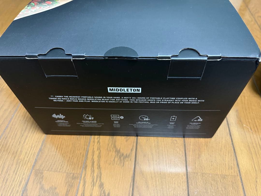 【箱付き美品】Marshall Middleton ワイヤレススピーカー