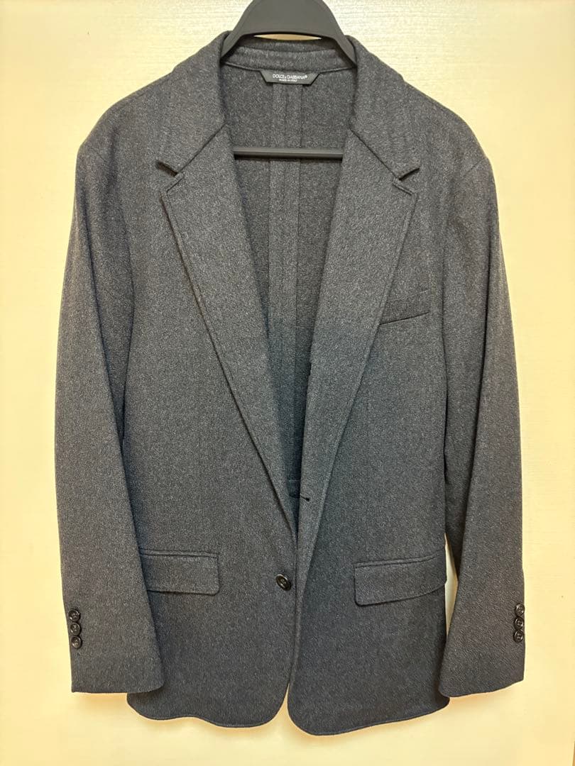 DOLCE & GABBANA グレー テーラードジャケット
