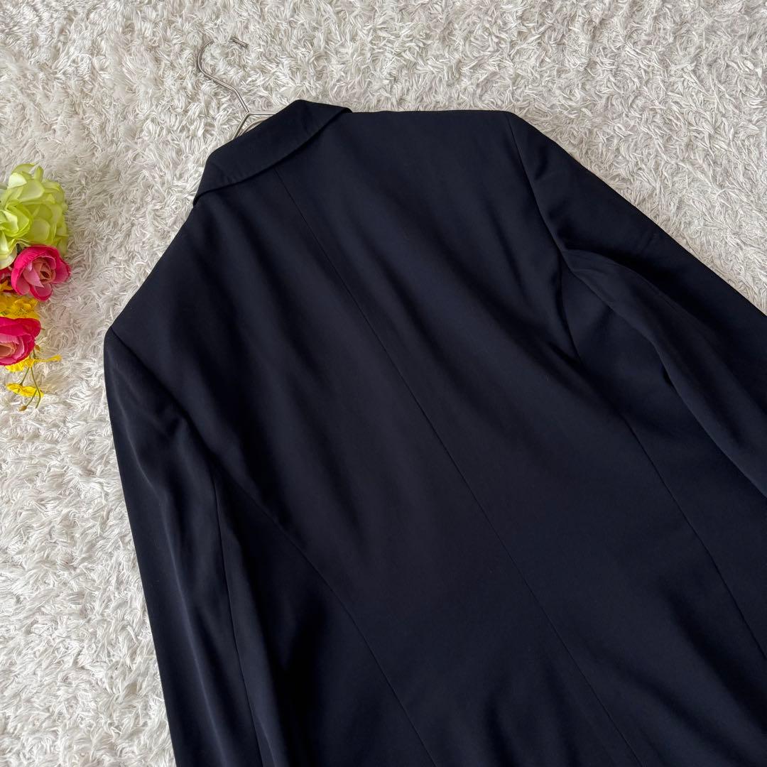 美品 バーバリー セットアップ スカートスーツ ウール ダブル フォーマル