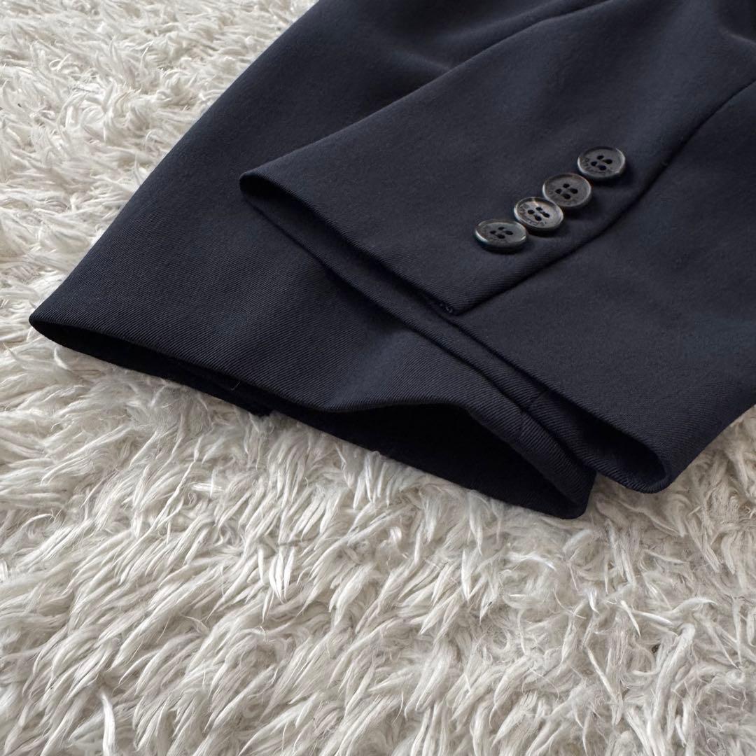 美品 バーバリー セットアップ スカートスーツ ウール ダブル フォーマル