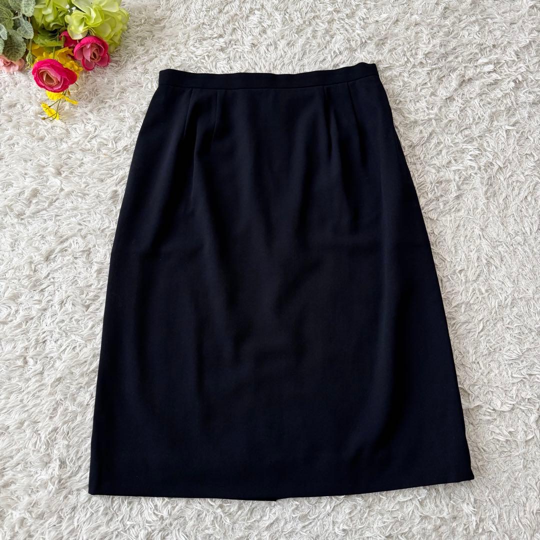 美品 バーバリー セットアップ スカートスーツ ウール ダブル フォーマル