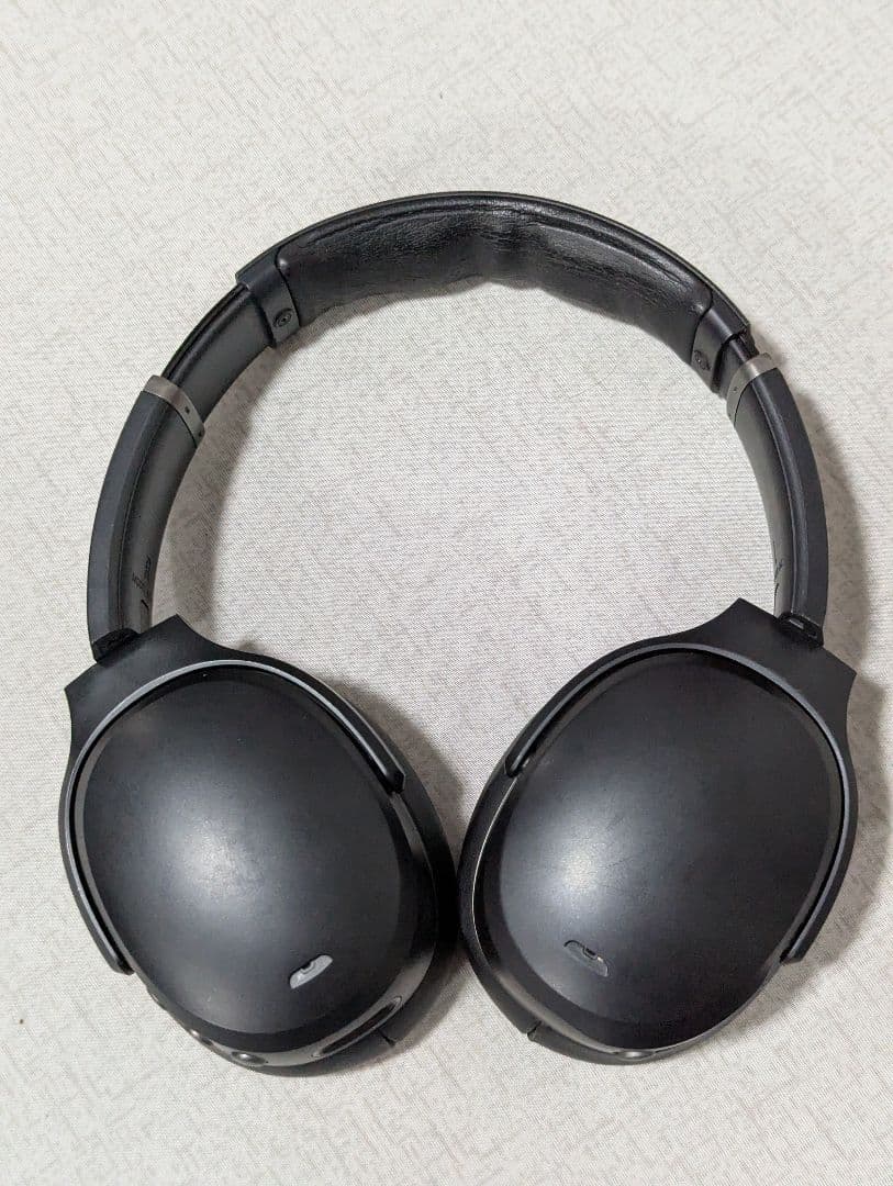 スカルキャンディ―Crusher ANC Black ワイヤレスヘッドフォン