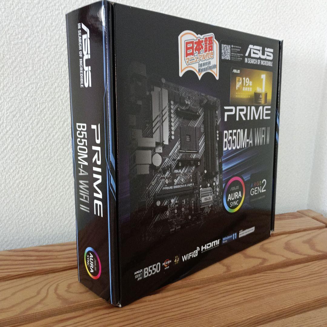 新品未使用 ASUS PRIME B550M-A WIFI II