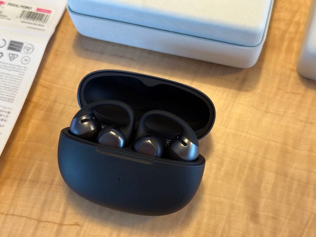 【美品】 Shokz OpenDots ONE ワイヤレスイヤホン オープン