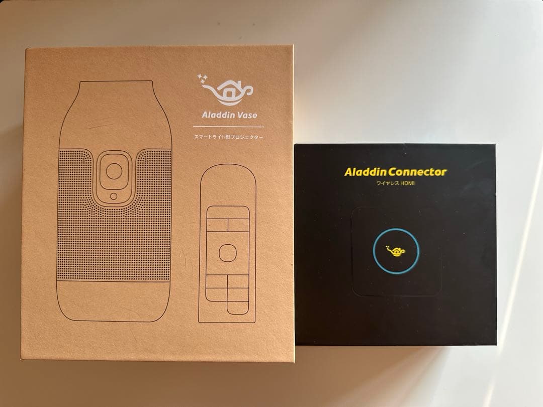 Aladdin Vase アラジンベース プロジェクター connector