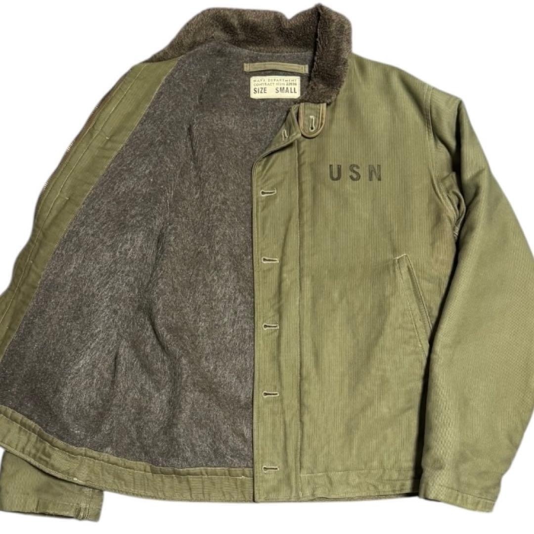 BUZZ RICKSON'S 40s復刻 M品番 N-1 デッキジャケット S