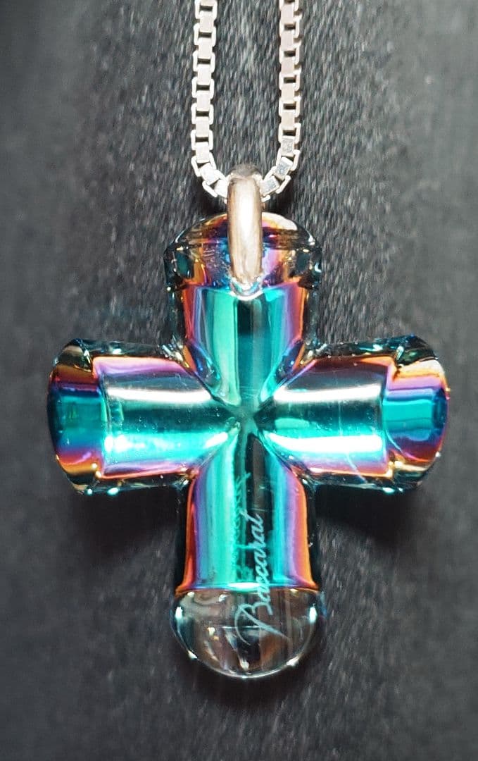 バカラ エデン スカラベブルー 限定廃盤品 Baccaratクロスチョーカー