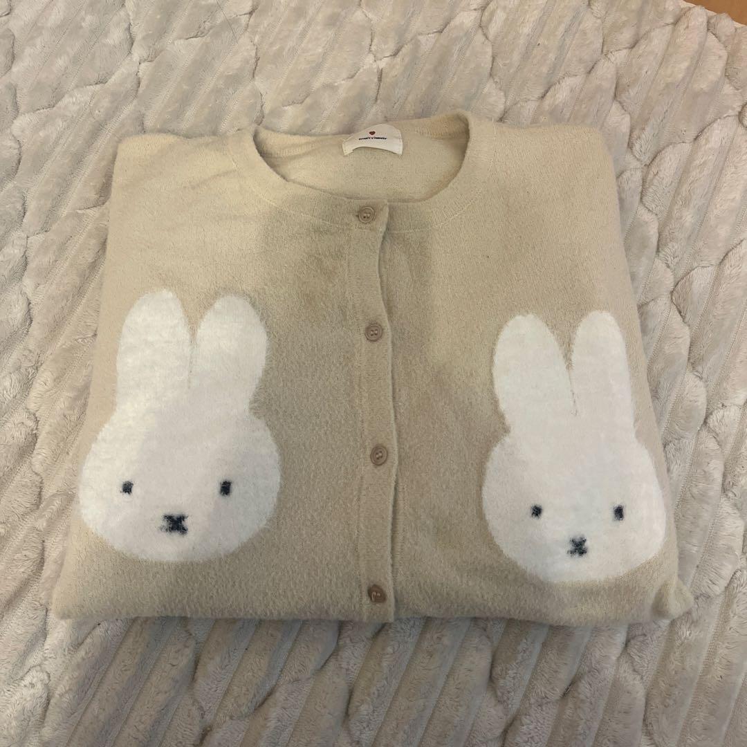 メリージェニー　ミッフィー　カーディガン