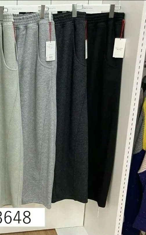 新品Dignite collierディニテコリエ　メルトンカーブパンツチャコール