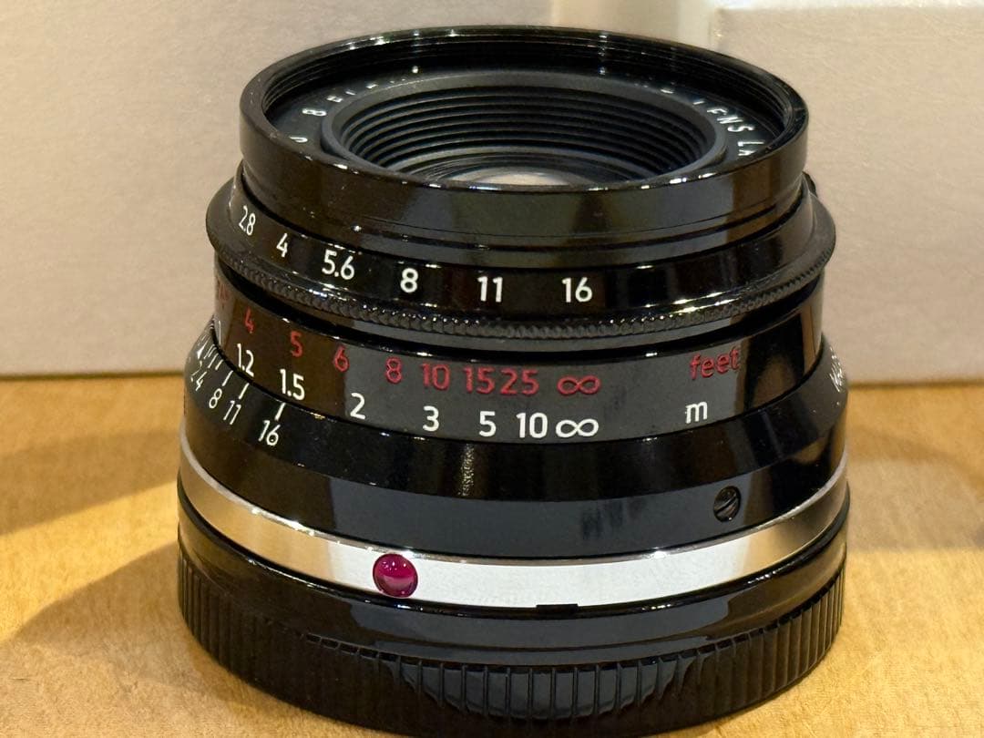 【世界限定100本】LIGHT LENS LAB 35mm f2 ピアノブラック