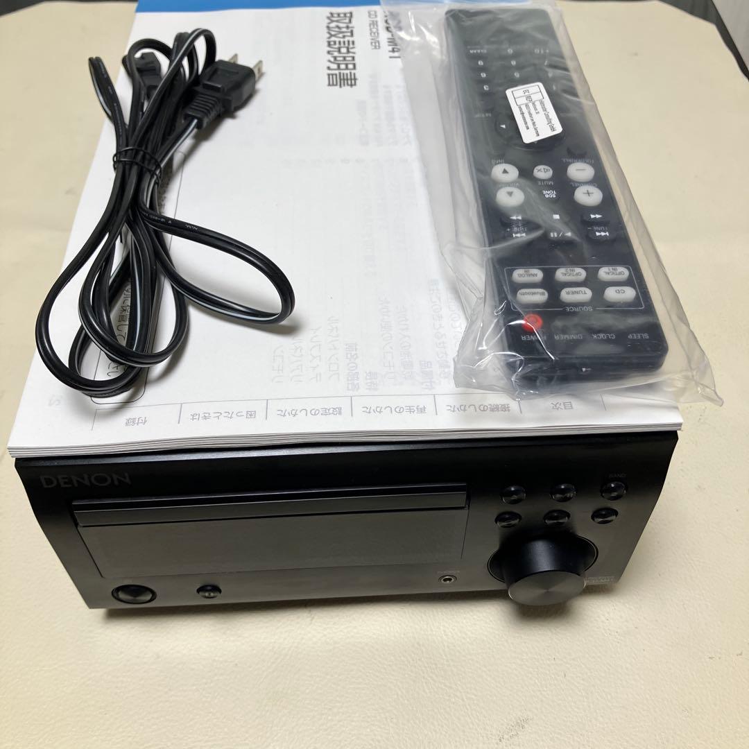 DENON CD-RECEIVER RCD-M41K 整備動作品 2018年製