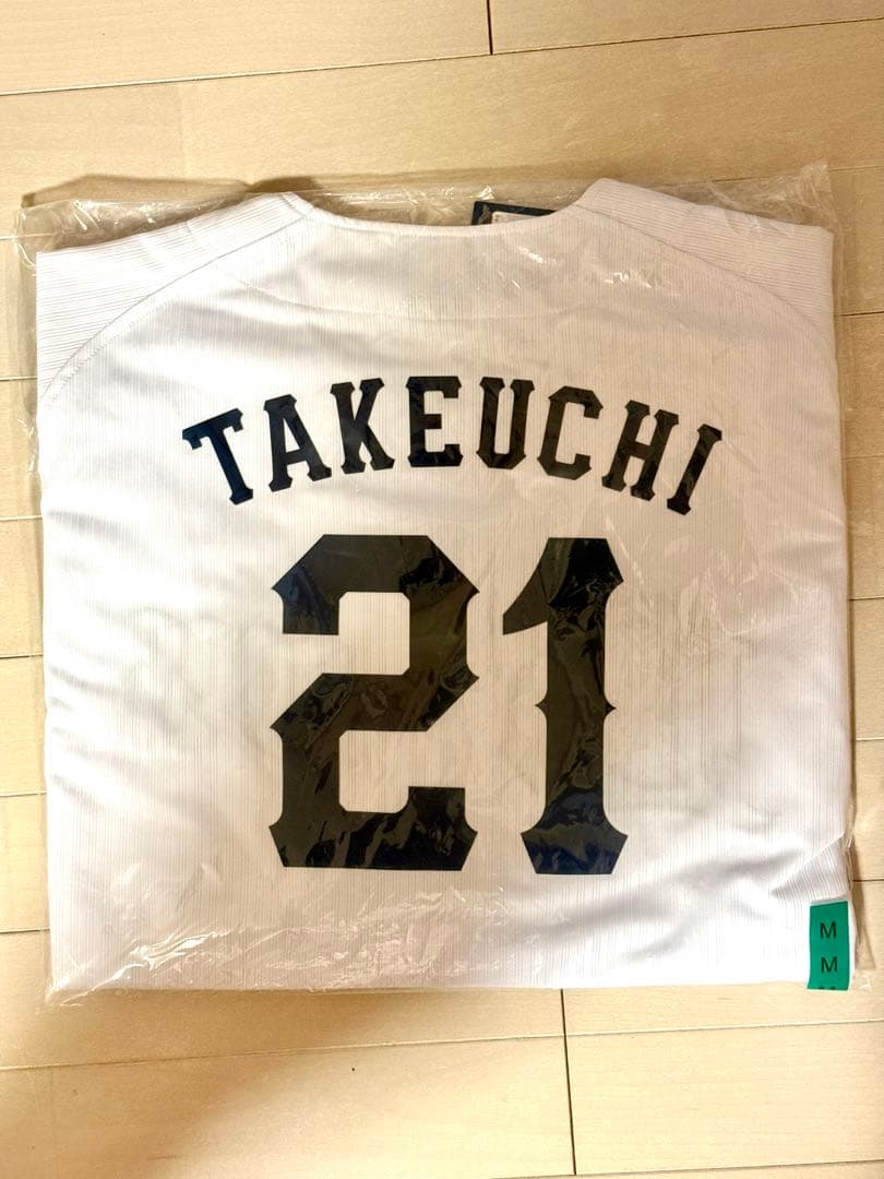 埼玉西武ライオンズ #21 武内夏暉 ホームユニフォーム Mサイズ