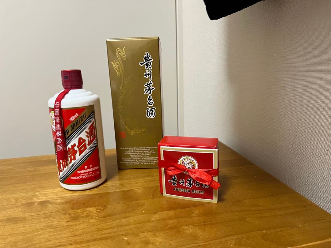 茅台酒 500ml 53% 天女ラベル　2021年