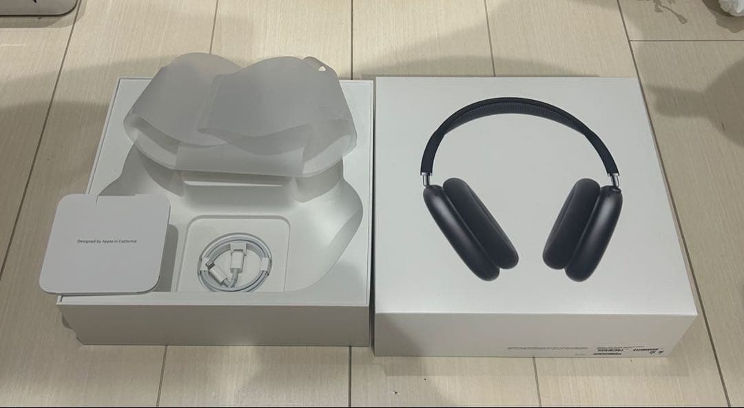 AirpodsMAX ワイヤレスヘッドフォン スペースグレイ