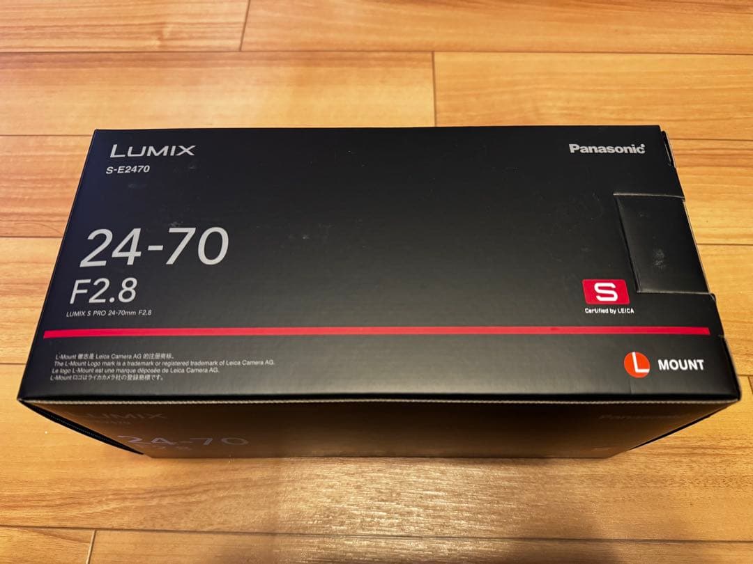 レンズ(ズーム) Panasonic LUMIX S-E2470 24-70mm F2.8