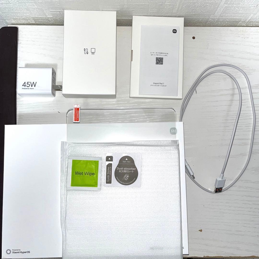 Xiaomi Pad 7 8G+128G グレー 国内 保証書無