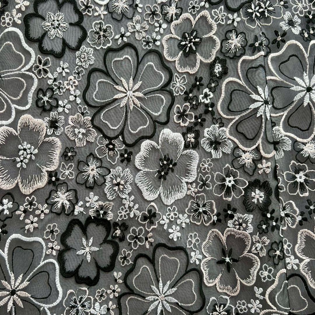 タグ付 TOCCA 洗える PRIMULA プリムラ ドレス フラワー刺繍