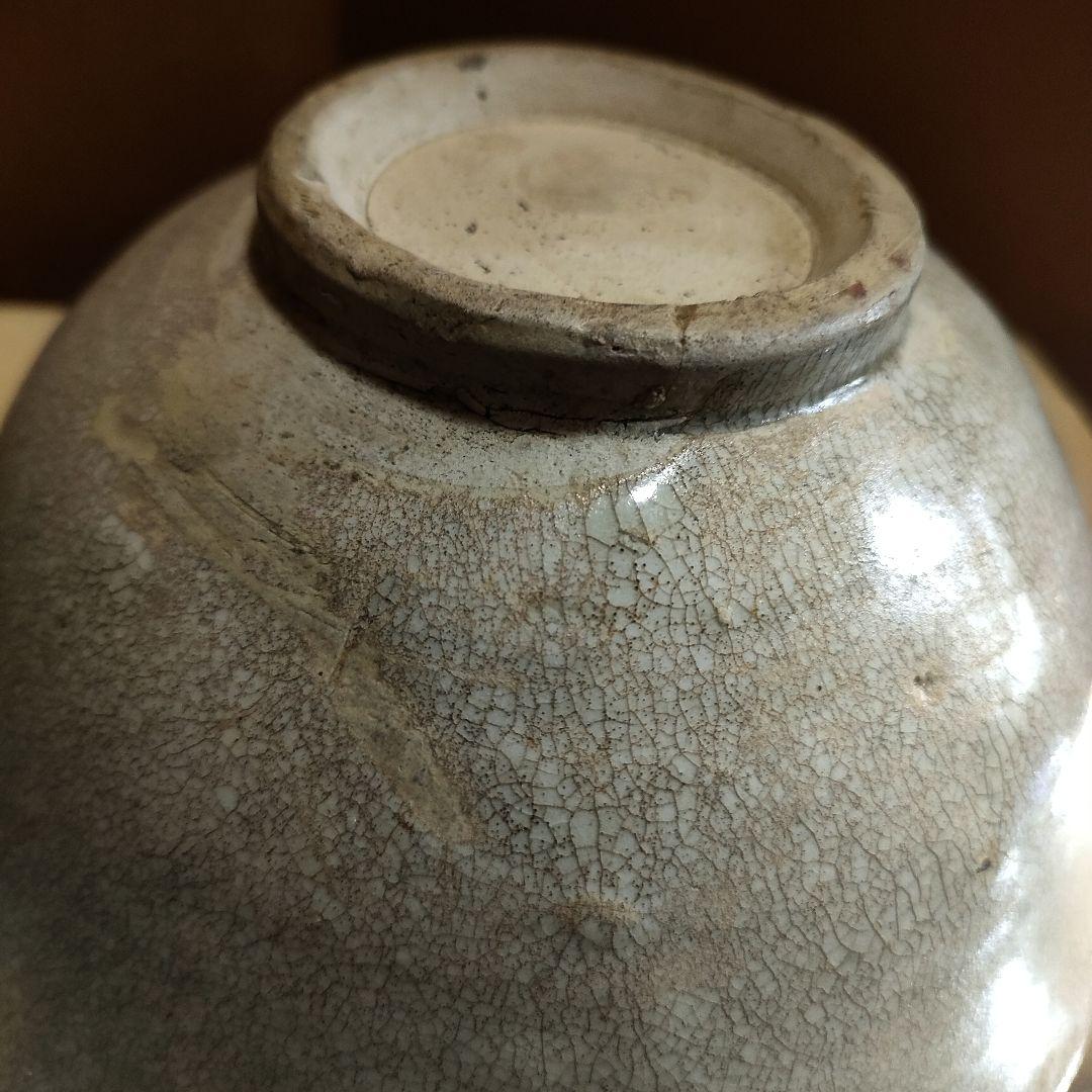 o*m様 高麗青磁茶碗　時代物　李朝　骨董アンティークNo.166