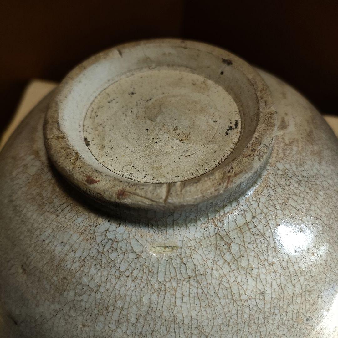 o*m様 高麗青磁茶碗　時代物　李朝　骨董アンティークNo.166