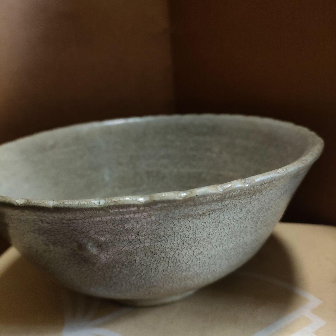 o*m様 高麗青磁茶碗　時代物　李朝　骨董アンティークNo.166