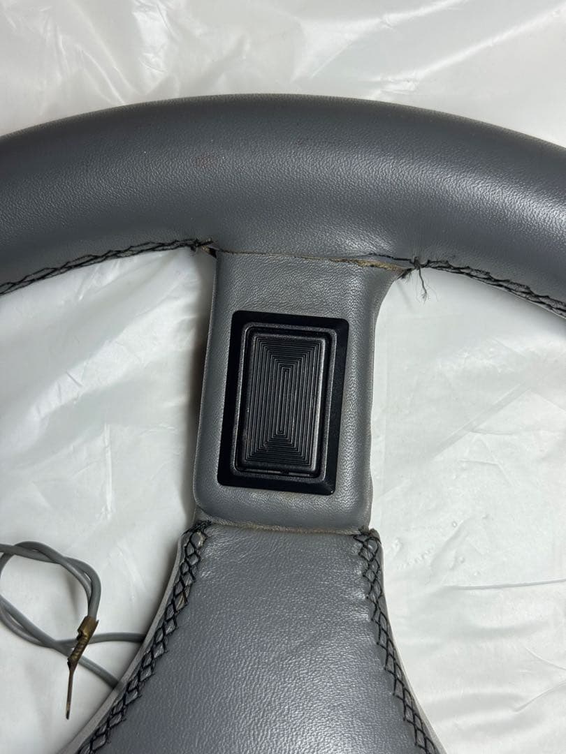 イタルボランテ Pasta レザーステアリング 当時物