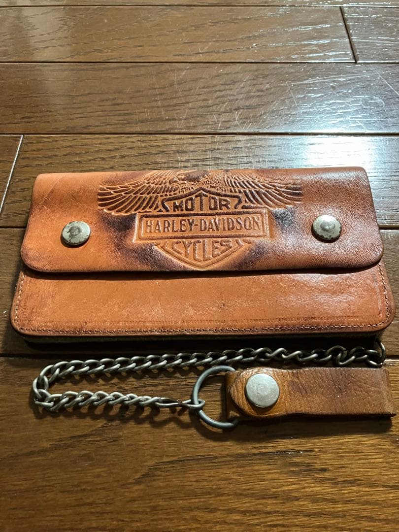 Harley-Davidson レザー長財布 ヴィンテージ