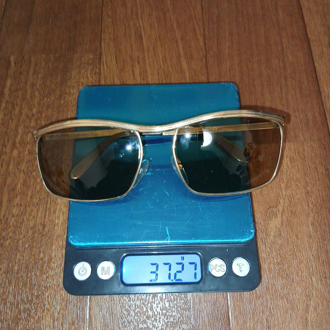 【レア】ESSEL ASCOT 19 サングラス ゴールドカラーフレーム 金色