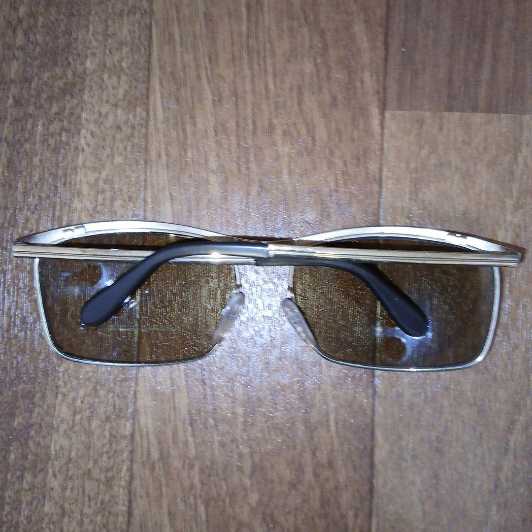 【レア】ESSEL ASCOT 19 サングラス ゴールドカラーフレーム 金色