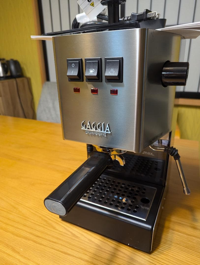 GAGGIA CLASSIC evo pro エスプレッソマシン【1年保証書付き