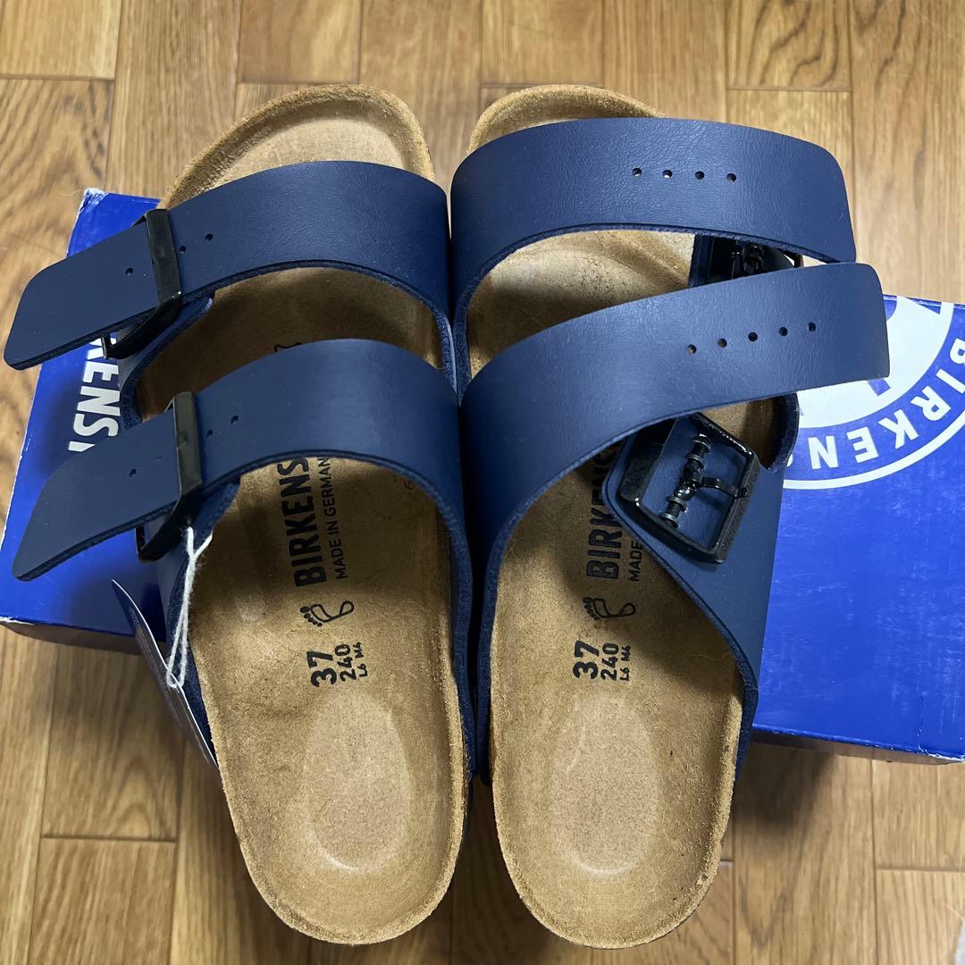 BIRKENSTOCK ネイビー サンダル 37