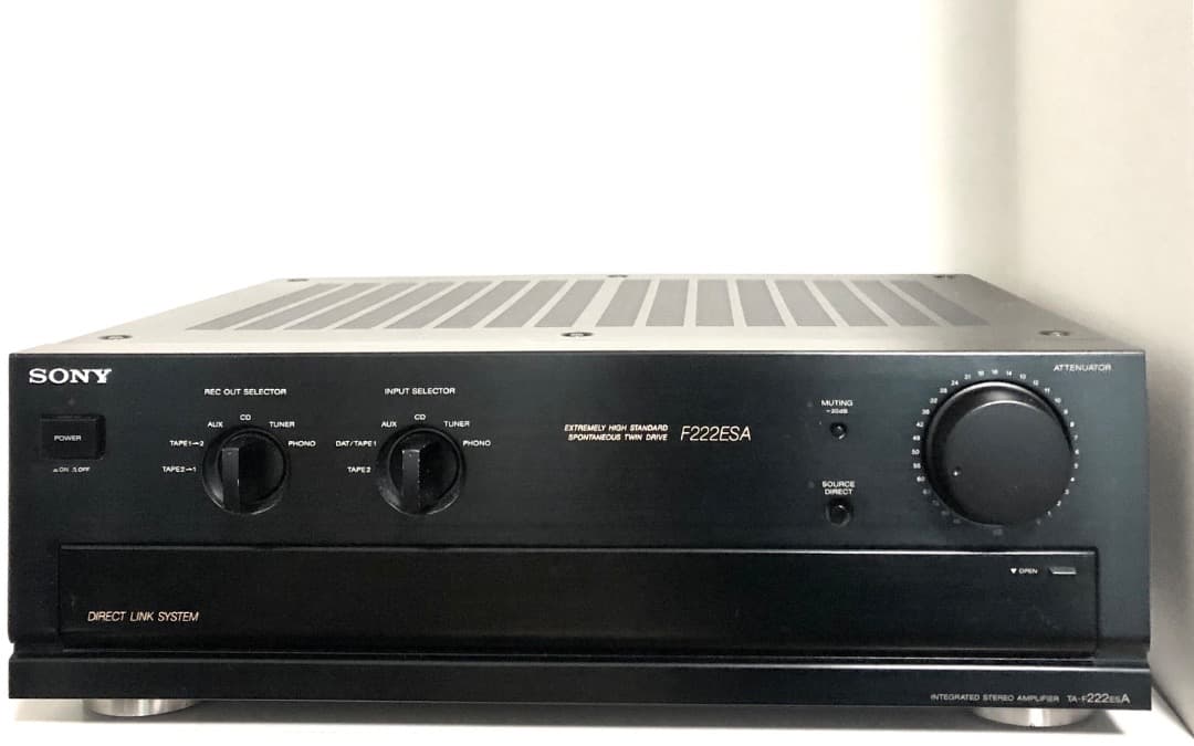 SONY TA-F222ESA 取扱説明書付き