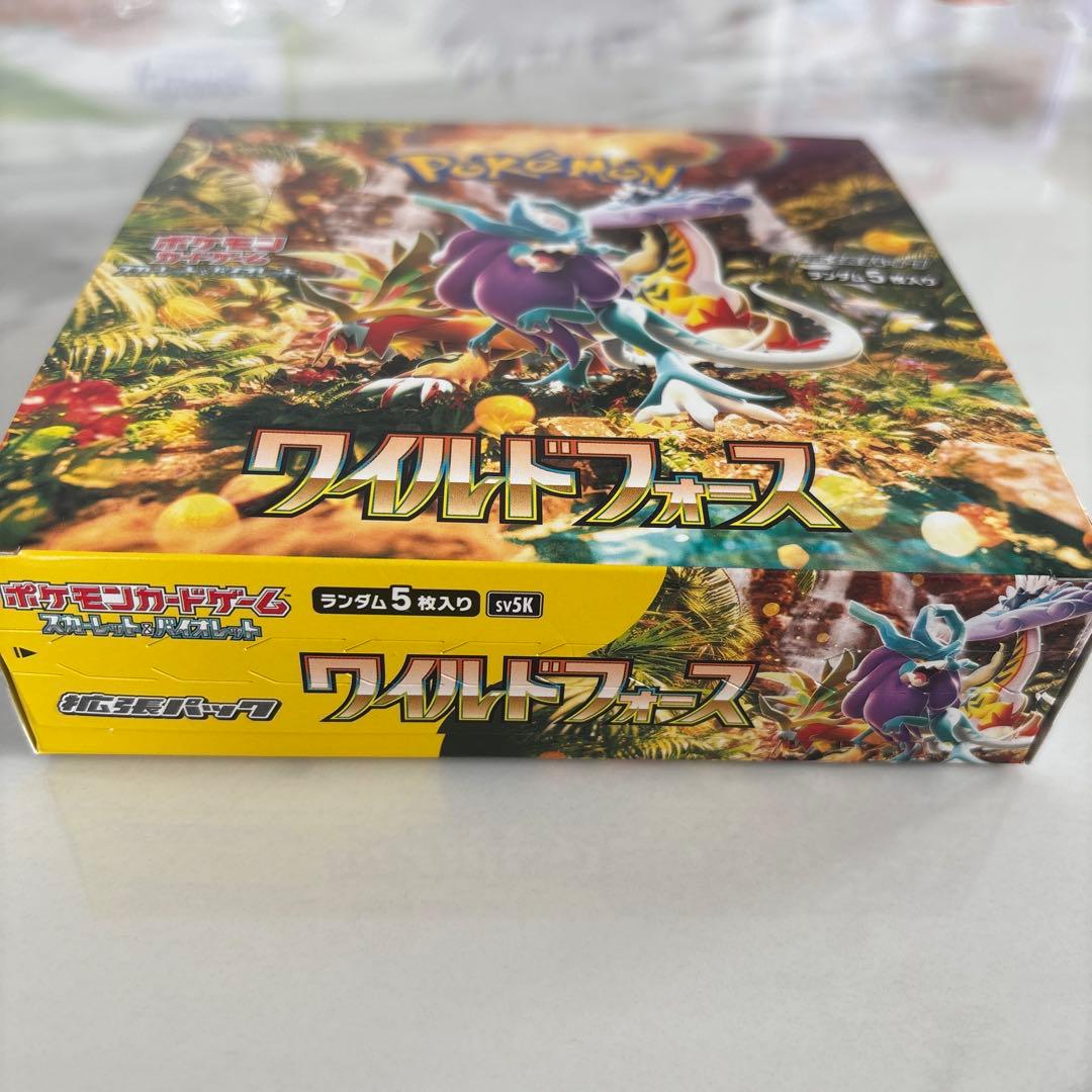 ポケモンカード　ワイルドホース　新品未開封　1box シュリンクなし