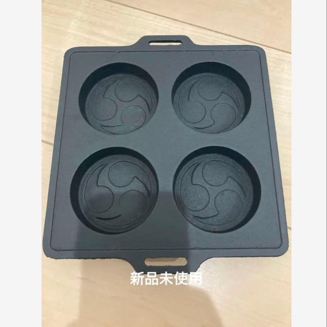 希少　骨董品 今川焼き器★たこ焼き器型　「ジンギス印」