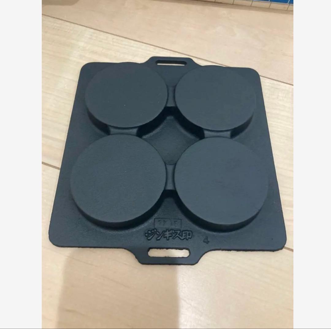 希少　骨董品 今川焼き器★たこ焼き器型　「ジンギス印」