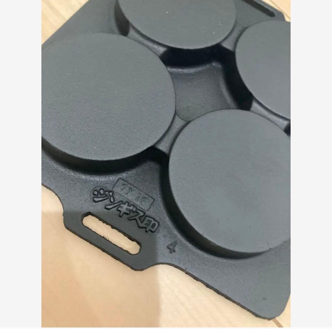 希少　骨董品 今川焼き器★たこ焼き器型　「ジンギス印」