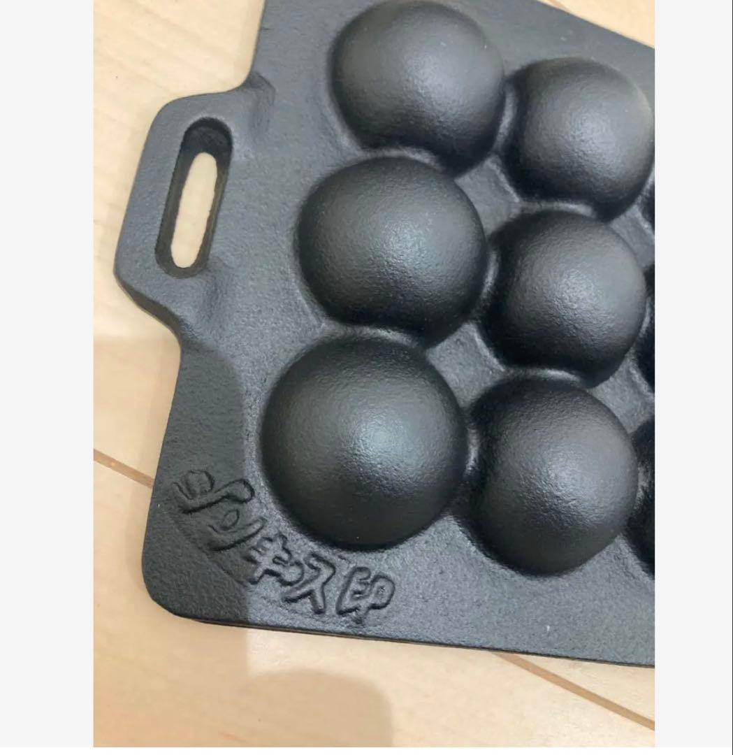 希少　骨董品 今川焼き器★たこ焼き器型　「ジンギス印」