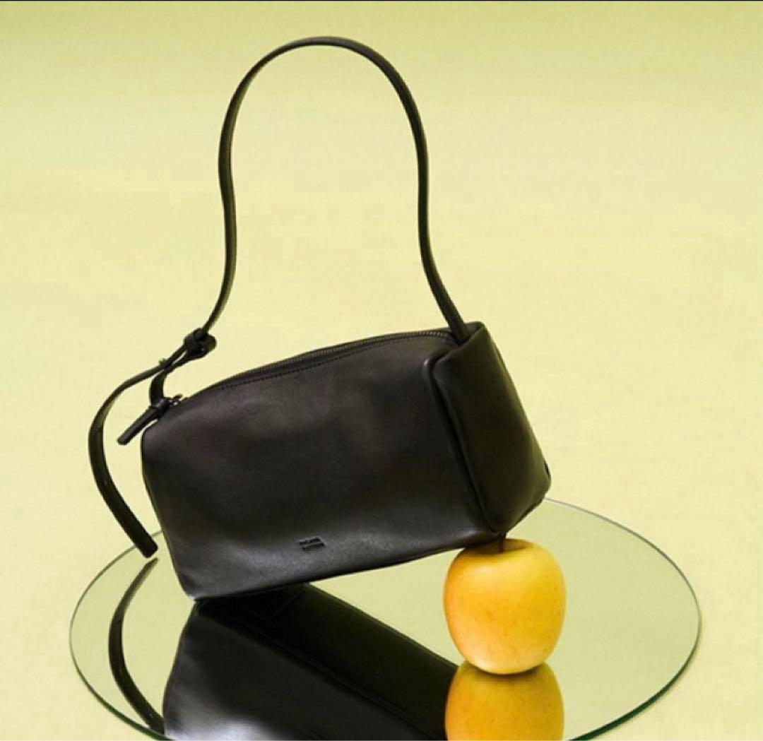 韓国⭐︎FACADE PATTERNファサードパターン　リアルレザー　ハンドバッグ