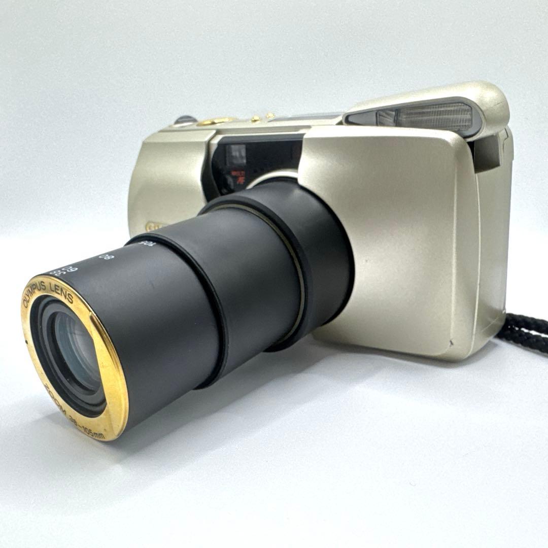 【動作品】 OLYMPUS μ Mju Zoom 105 DELUXE フィルム