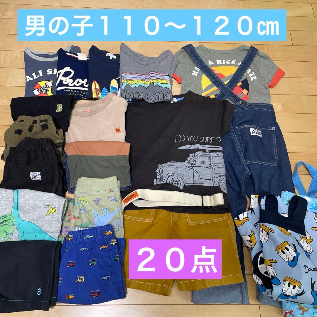 男子110〜120㎝夏服人気ブランド美品多数　マーキーズ、green label