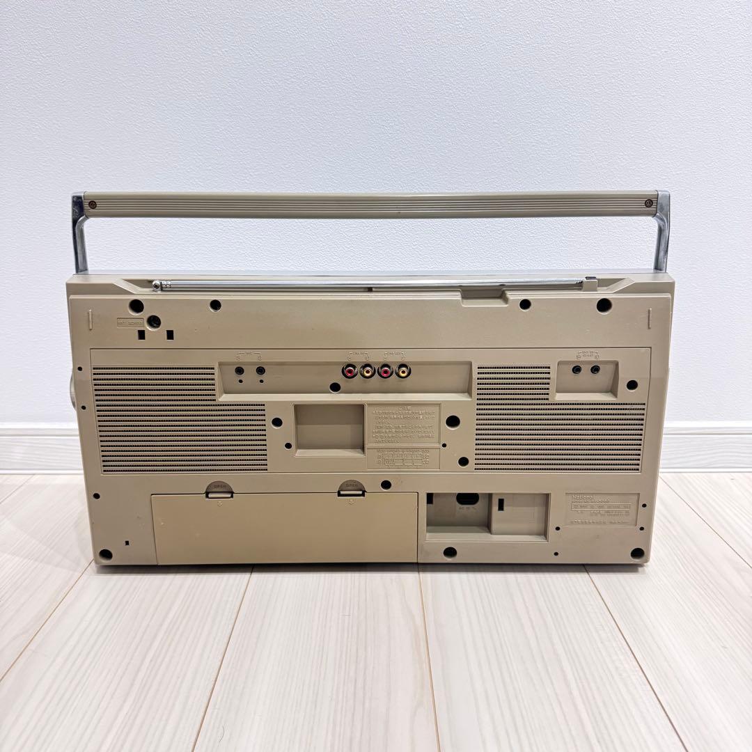 【希少】 National ナショナル　RX-5080 ラジカセ　動作確認済み