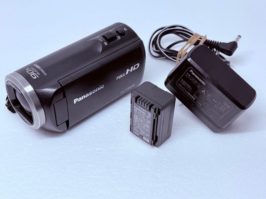 Panasonic HC-V360M ブラック 動作確認済 HDビデオカメラ