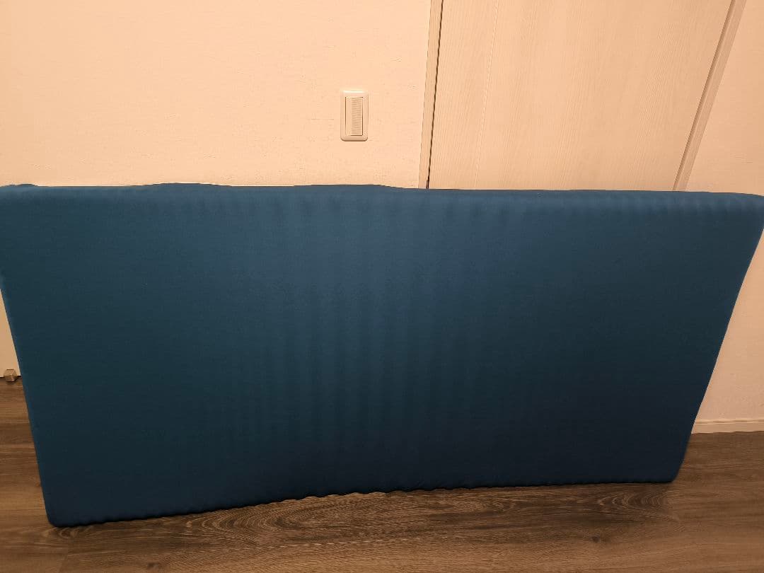 西川 高反発 敷布団 マットレス Duex Wave シングル ネイビー