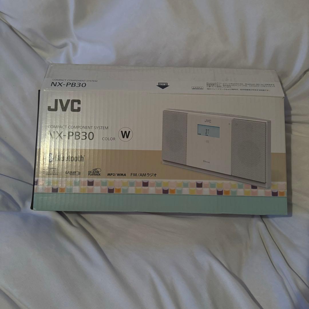 JVCケンウッド　NX-PB30-W ホワイト　コンパクトコンポーネントシステム