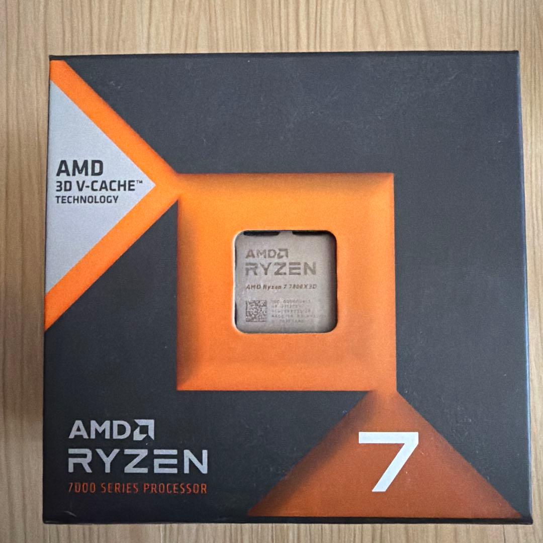 【美品】RYZEN 7 7800x3d