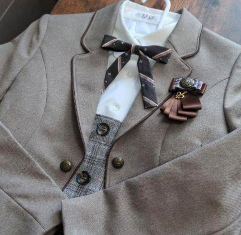 ELLEen noir 150 女の子　卒業式 フォーマル　スーツ