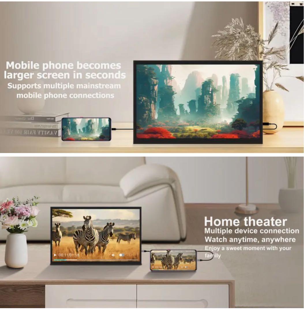 16インチポータブルモニター 1920x1200モバイルモニター新品未使用