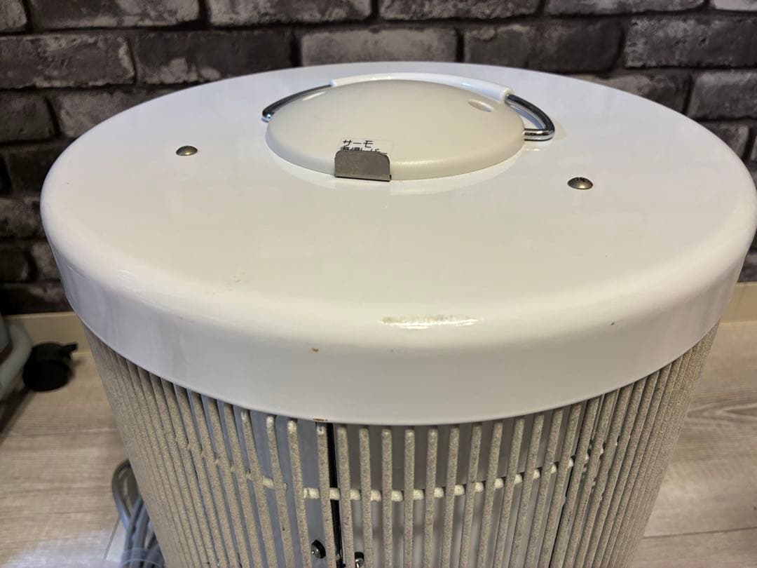 夢暖望　アールシーエス(RCS) 暖話室1000型 (ホワイト) 電気ヒーター